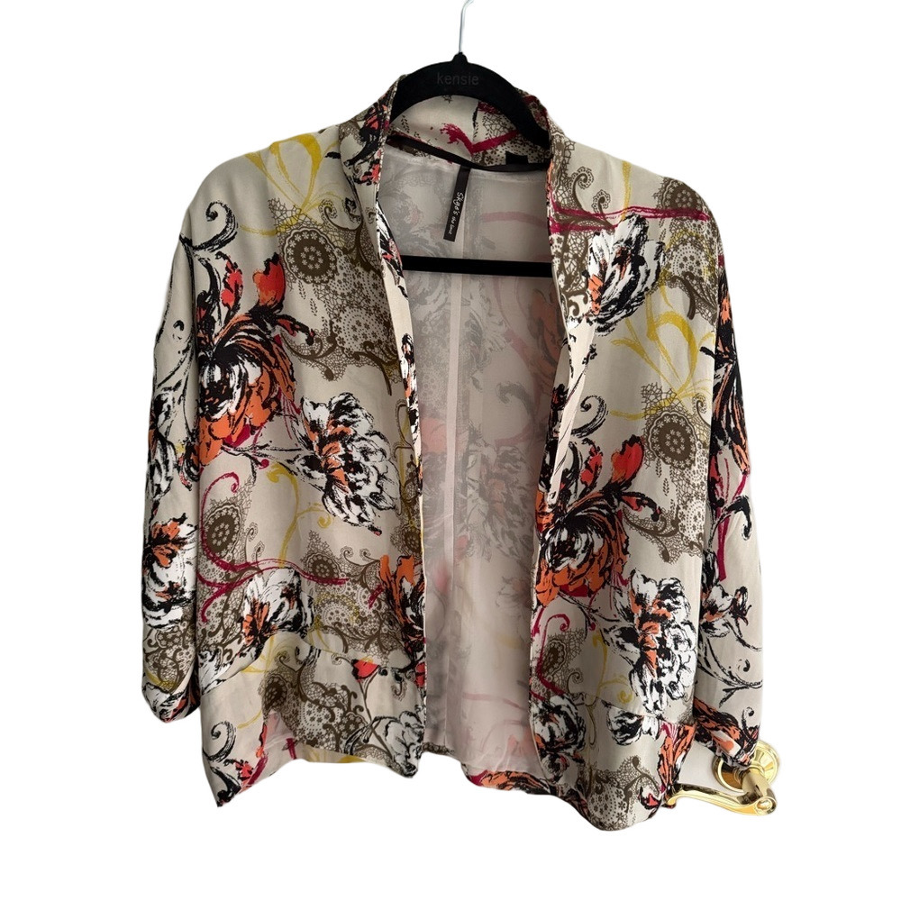 Skye's the Limit Multicolor Floral Blouse